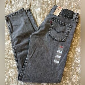Men’s Levi’s - 511 Slim Stretch- 34x34 - gray denim - new with tags